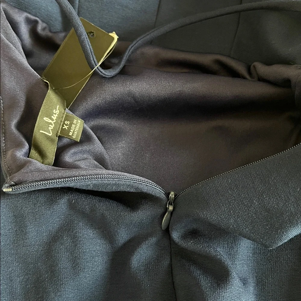 Lulus Believe in Love Strappy Skater Mini Dress Blue Size XS NWT - Picture 4 of 9